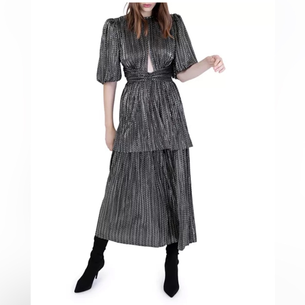 Sabrina Musayev Julia Open Back Dress